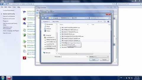 SETTING KOMPUTER UNTUK MENJALANKAN BEL SEKOLAH OTOMATIS