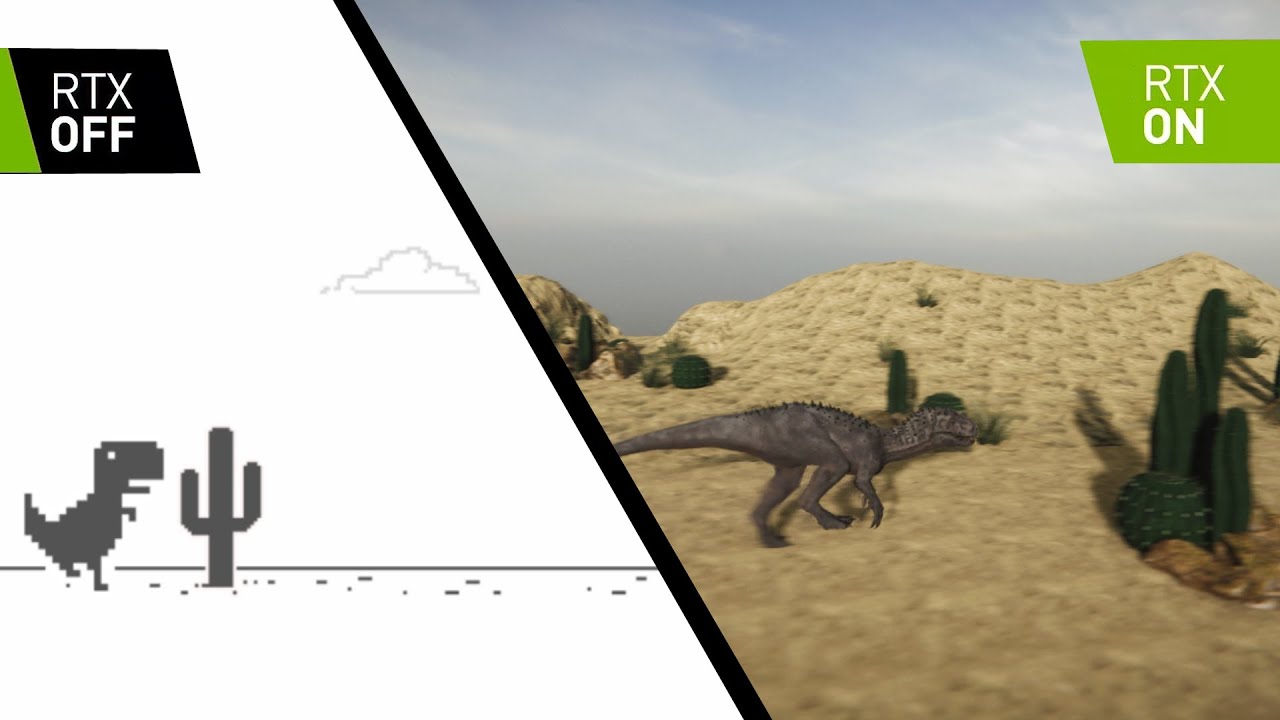 I Made Chrome Dinosaur Game with RTX 