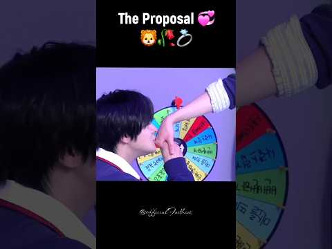 That felt like a proposal 😭 🦁🥀 #leowon #leo #sangwon #ald1 #shorts