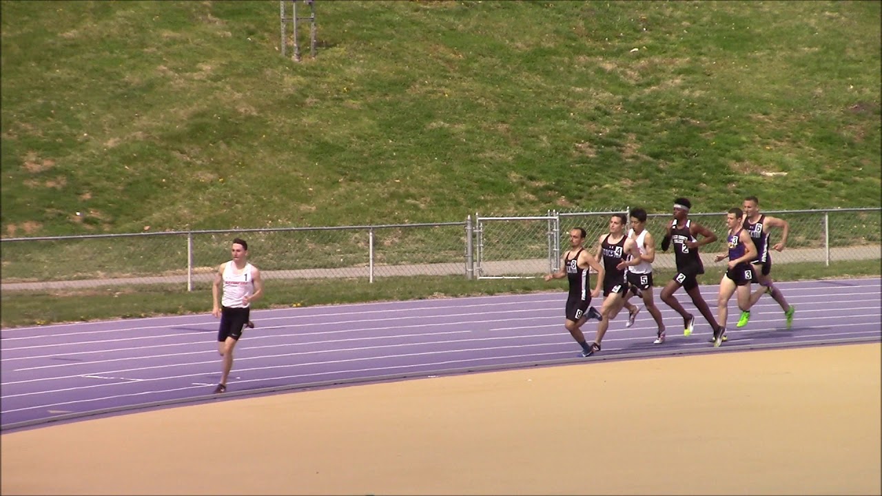 2019 West Chester Invitational Track Meet Mens 800, 1st heat YouTube