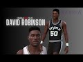 David robinson face creation nba 2k24