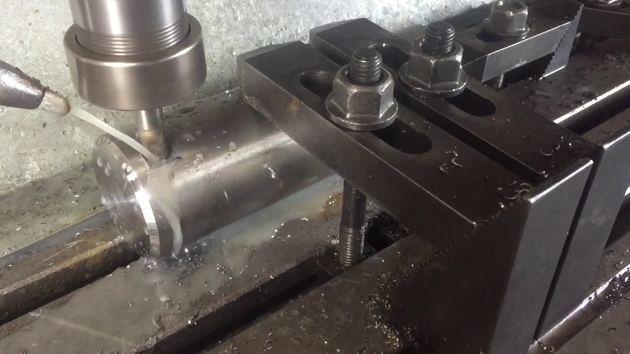 DIY CNC Milling slots in 4140 steel YouTube