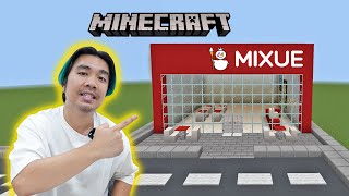 Bikin Mixue Toko Es Krim - Kota Minecraft Indonesia Part 2 - Papanopa