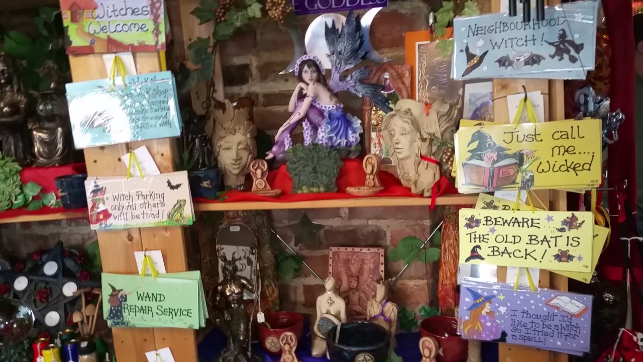 The White witch metaphysical store in Waltham & Abby in London, England
