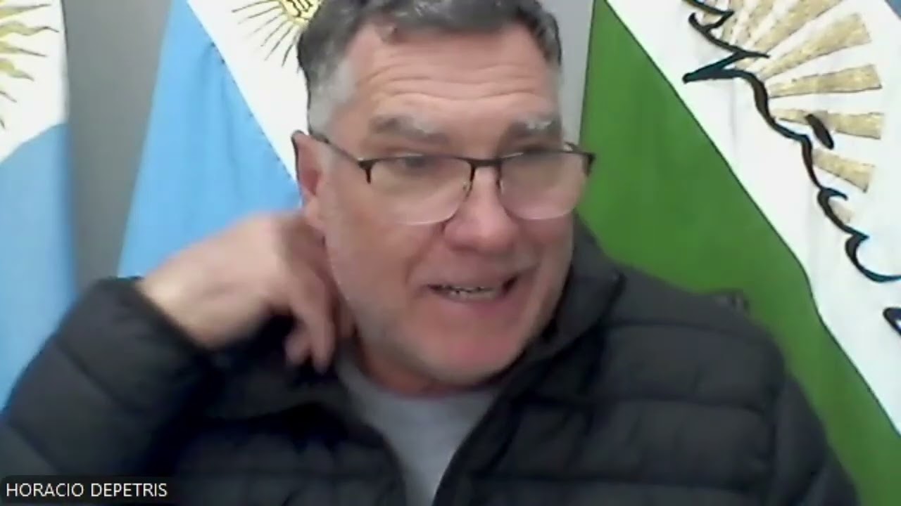 Intendente Horacio Depetris de S.M. Laspiur