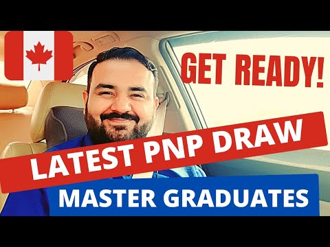 MASTER GRADUATES INVITED - OINP EOI Updates | Ontario PNP Draw | PNP Program Canada 2021