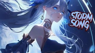 Nightcore - Storm Song 《 lyrics 》