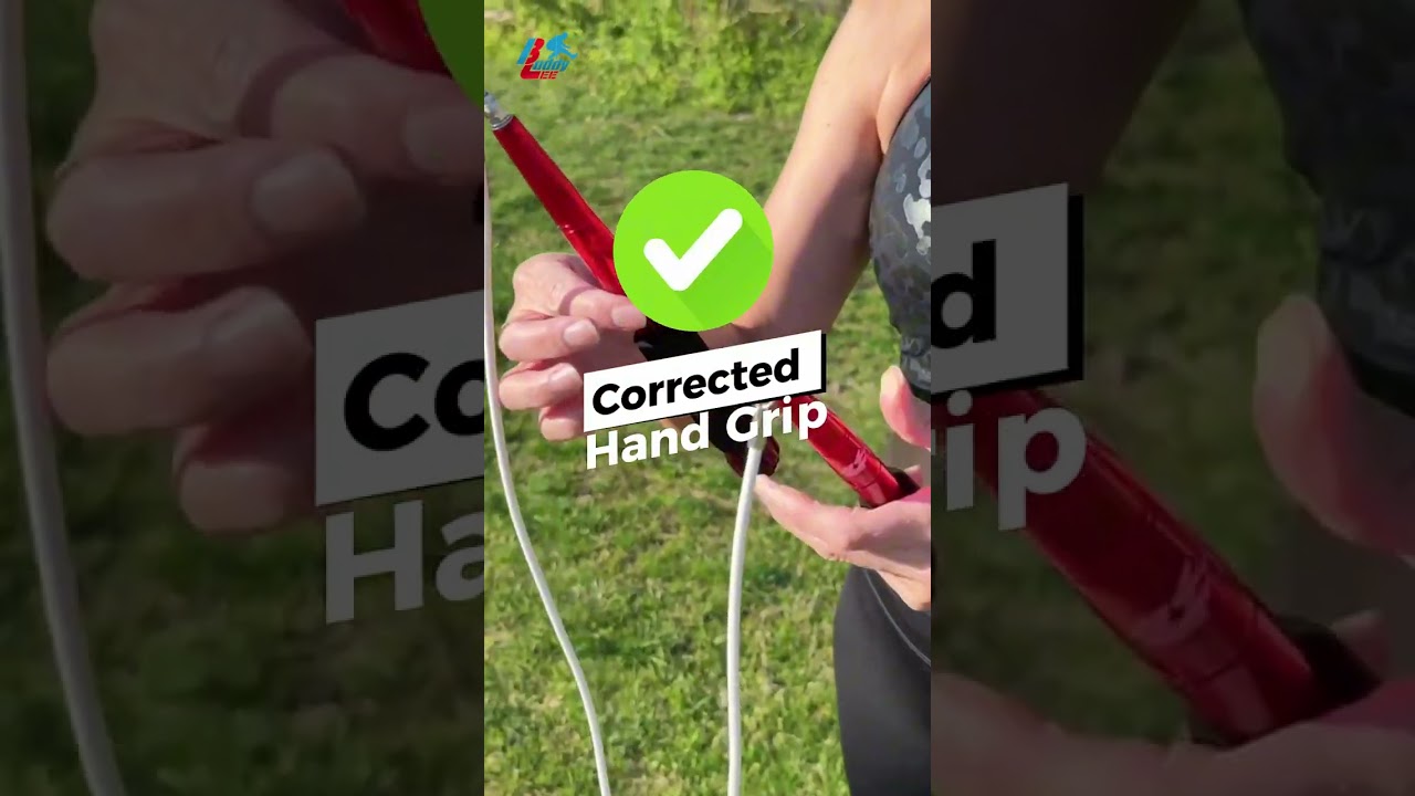 How to Hold a Jump Rope Correctly  Buddy Lee Jump Rope Grip Tutorial 