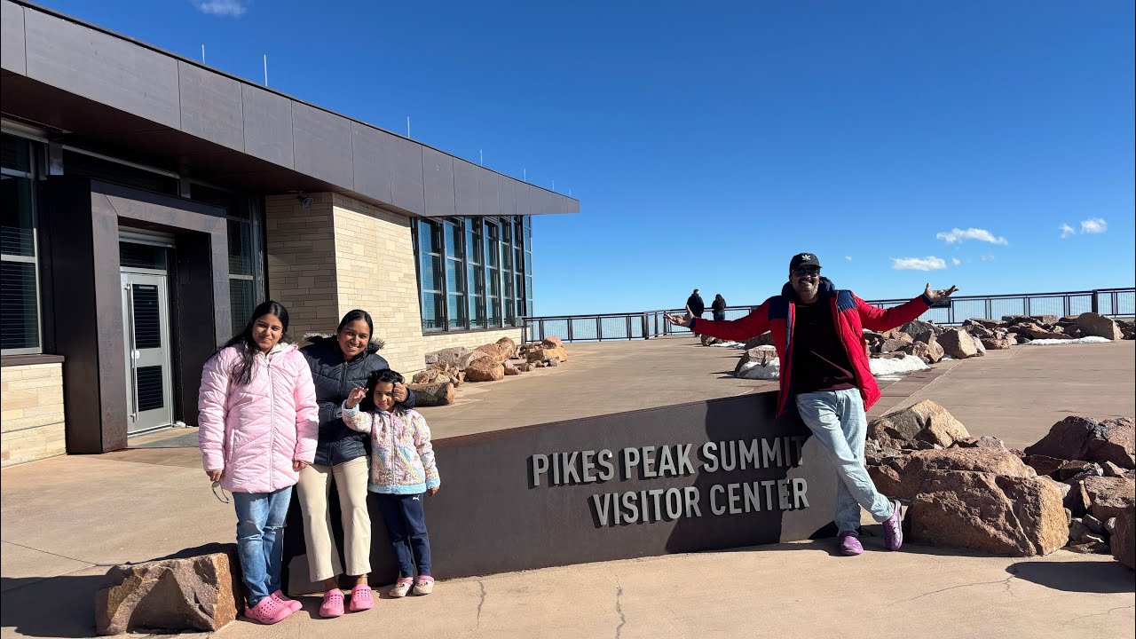 Colorado Springs || Pikes peak Summit 12, 000 ft height mountains 