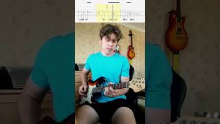 Santana - Put Your Lights On (Guitar Cover + Screen Tabs) #short