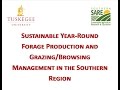 Forage Production and Grazing Browsing Management Forage Production and Grazing Browsing Management
