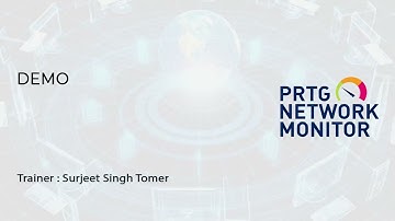 Learn PRTG Network Monitor online | Koenig Solutions