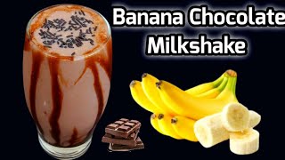 Short |Banana Chocolate Milkshake |Banana Milkshake |Chocolate Banana Milkshake |Banana Shake|