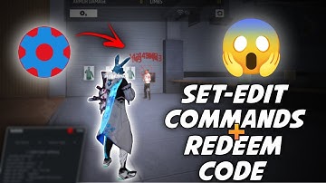 Set-edit commands 🇧🇷(Increase your Sensitivity) | no recoil + aimbot | setedit freefire | setedit