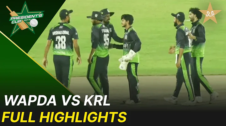 Full Highlights | WAPDA vs KRL | President's Cup Grade I 2025-26 | PCB | M2V13