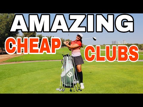 WOW! These CHEAP CLUBS are AMAZING! | GOLF WITH EVE