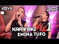 Emina tufo  kafanski mix hitova  2021  uzivo  otv valentino