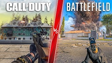 Battlefield REDSEC vs COD Warzone - Direct Comparison! Attention to Detail & Graphics! PC ULTRA 4K