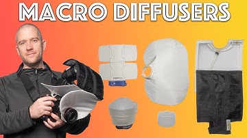 Testing Diffusers for Macro | Bounce adapter, Bounce Card, Lightsphere & Reflector/Diffuser Kit