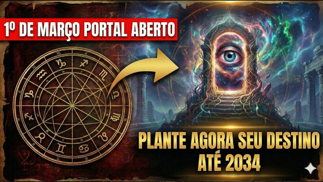 1 DE MARÇO: O Primeiro Fôlego do Ano 1 — O Que Você Plantar Agora, Colhe Até 2034