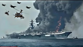 Today, Iran and the Houthis attacked the largest US aircraft carrier in the Red Sea! by USMC RLLR 20,619 views 9 days ago 18 minutes