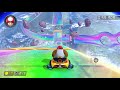 Wii rainbow road 150cc  231852  k4i mario kart 8 deluxe world record