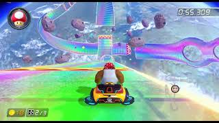 Wii Rainbow Road [150cc] - 2:31.852 - K4I (Mario Kart 8 Deluxe World Record)