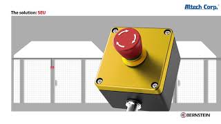 Altech Emergency Stop Button for SRF System