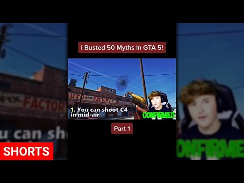 I Busted 50 Myths In GTA 5! PT1 #shorts