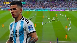 Enzo Fernández vs Holanda | Selección Argentina Análisis