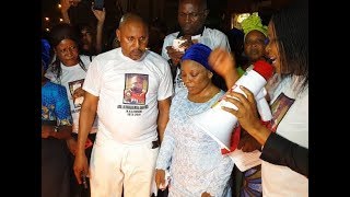 Heartbreaking Tears As Late Yoruba Actor,Burgers Wife,Kids, Saheed,Others Put Off Their Candle