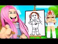 Trolei a nicole desenhando no roblox vanessamaffi