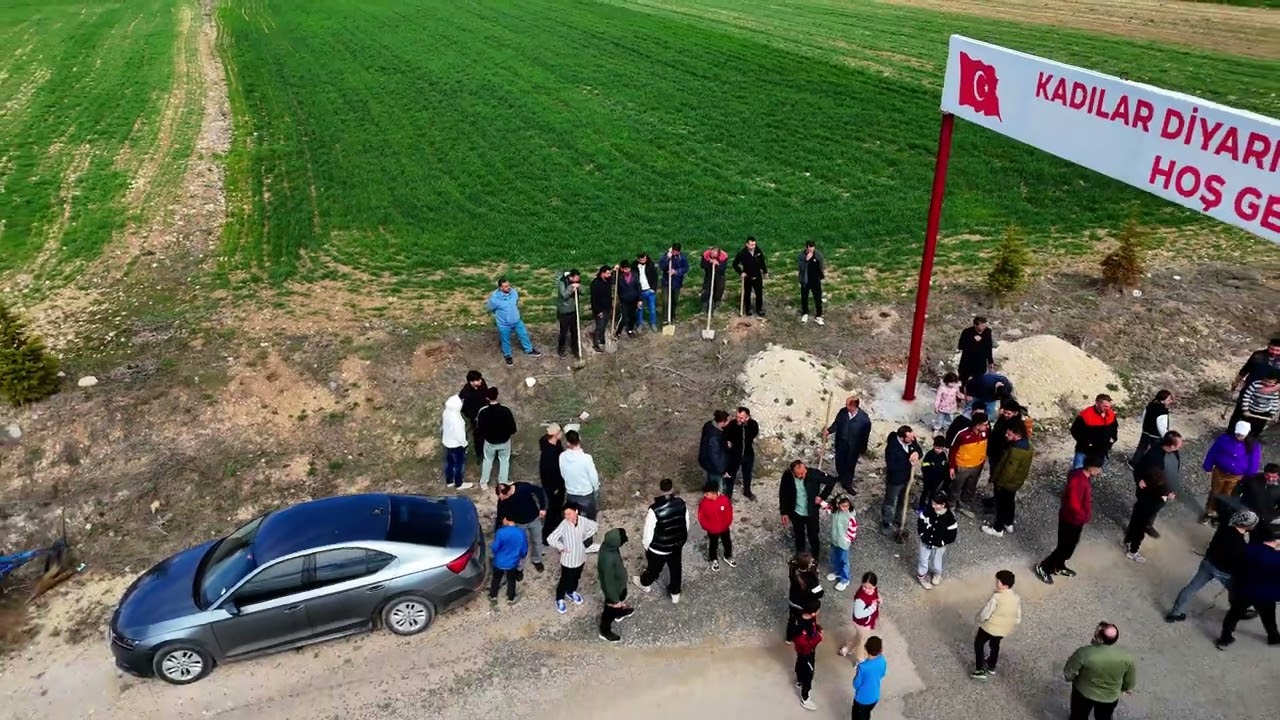 Çankırı Çerkeş Kadıözü Köyü Ağaç Dikme Etkinliği
