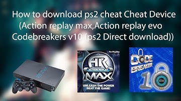 PS2 Cheat Devices download link AR Max,AR PAL,CB 10