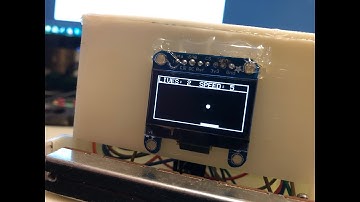 OLED Display, Slide Meter with arduino, to make a game like pong!