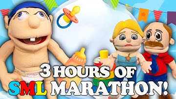 SML Movie : Jeffy Baby! - 3 Hours Of SML Marathon !!! Funniest of Jeffy Video 2025