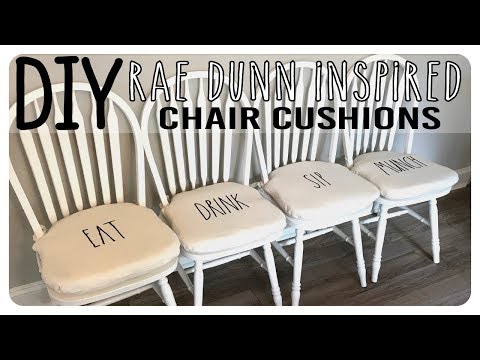 DIY Chair Cushion Pads
