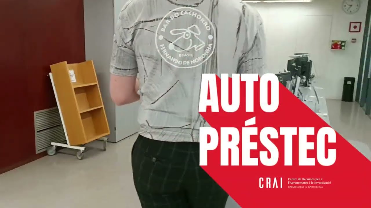 Servei d'autopréstec als CRAI biblioteques de la UB