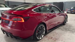 Tesla Model 3 Performance - Red
