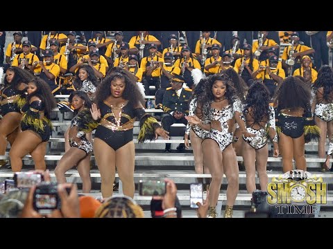 ASU Honey Bees +Sensational Stingettes (Collab Stand Routine) @ Magic City Classic 2023) Must Watch!