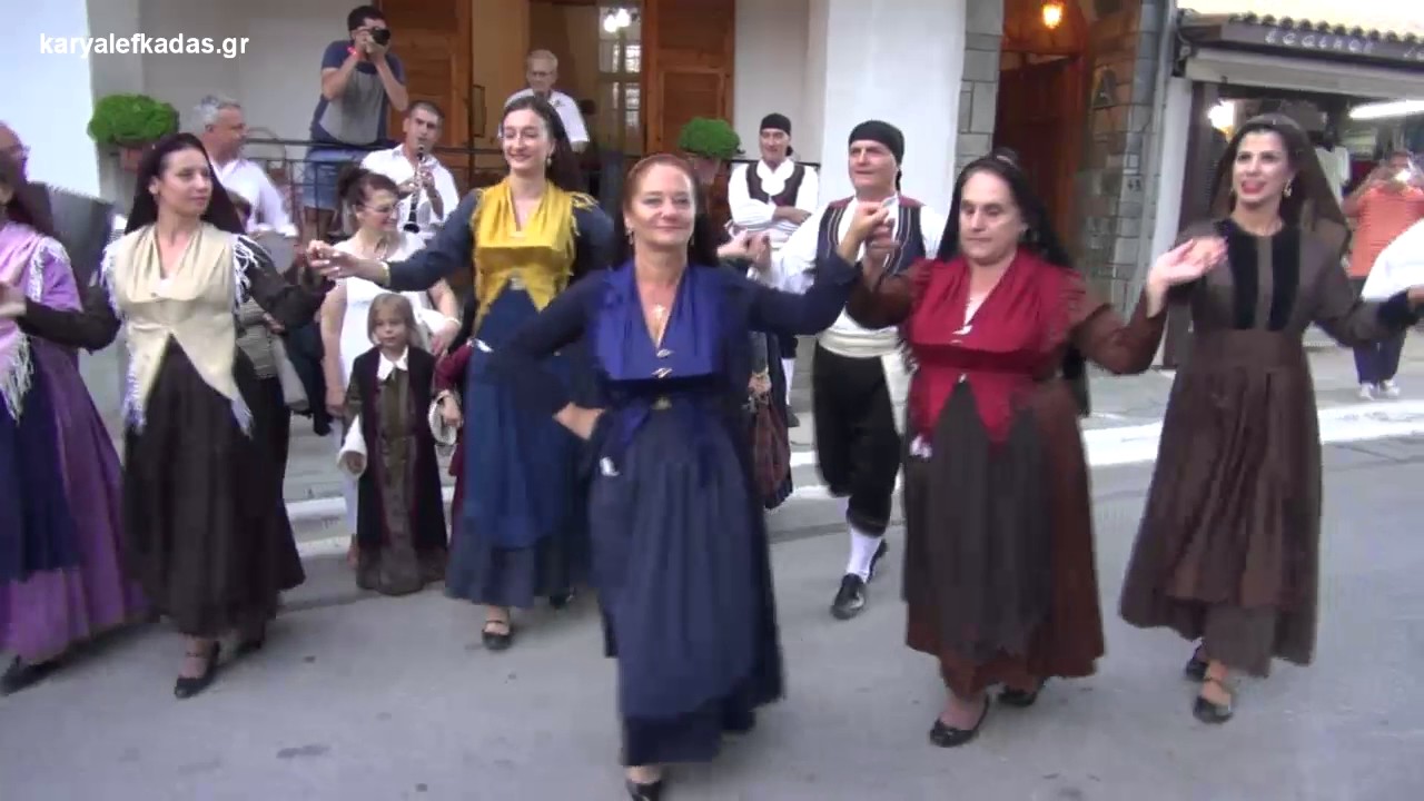 ΑΝΑΠΑΡΑΣΤΣΗ ΧΩΡΙΑΤΙΚΟΥ ΓΑΜΟΥ ΚΑΡΥΑ ΛΕΥΚΑΔΑΣ  3 0 / 7/ 2017