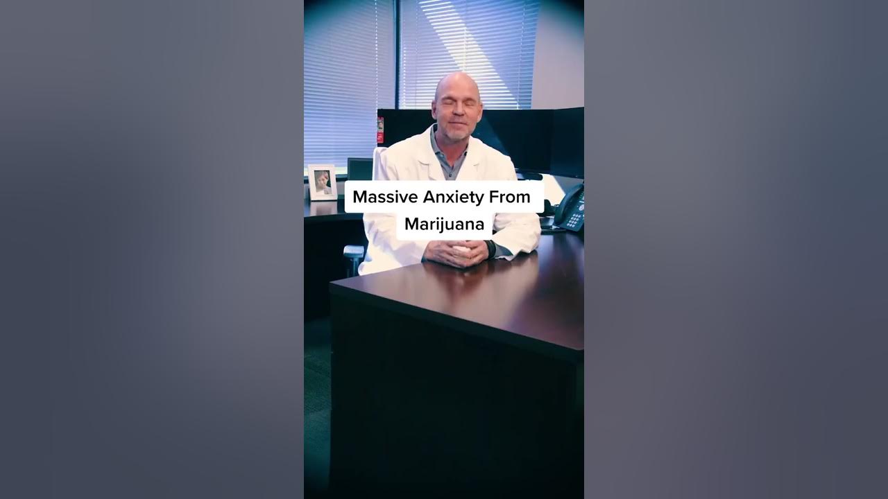 Here's Why Smoking Weed Can Cause Anxiety, Even With Tolerance! #shorts