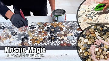 How to Create a Fun and Friendly Stone Mosaic for Your Home!