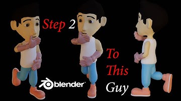 Character Modeling - Blender Tutorial For Beginners (Video 8b)