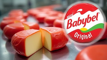 DISCOVER the fascinating PROCESS of how Babybel is made inside a FACTORY!