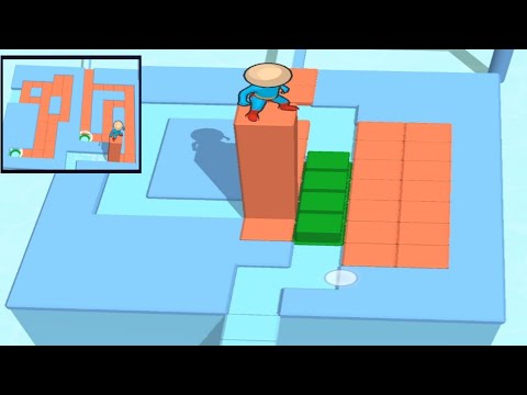 Stack Dash android gameplay all levels ios games