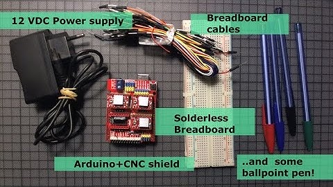 A DIY Arduino project- Making a Mini CNC Pen  Plotter