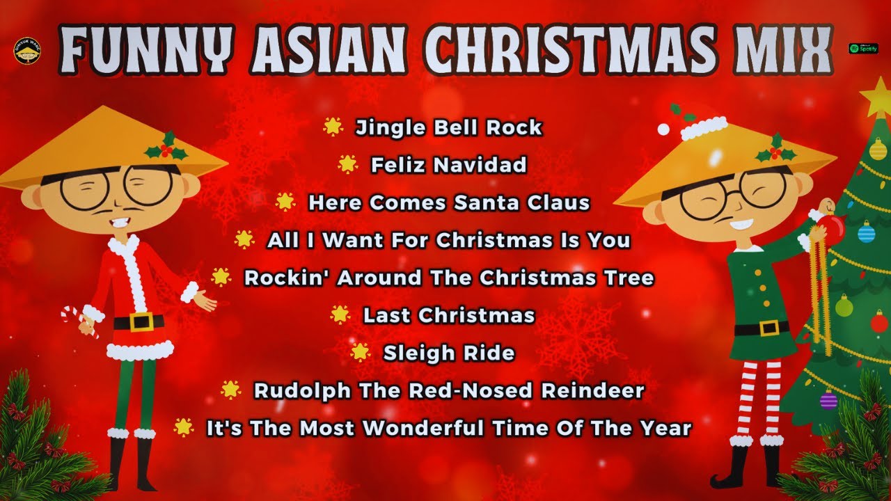 Funny Asian Christmas Mix | Dimsuk Wang - YouTube