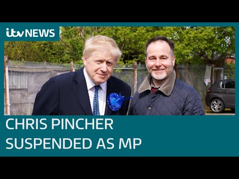 Chris Pincher suspended as Conservative MP after groping allegation | ITV News - ITVNEWS
