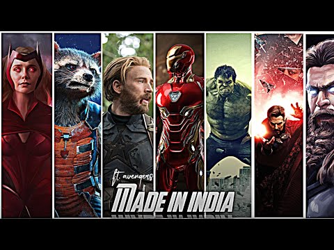 Made In India Ft Avengers Avengers Awasome Edit 4K EDITS 
